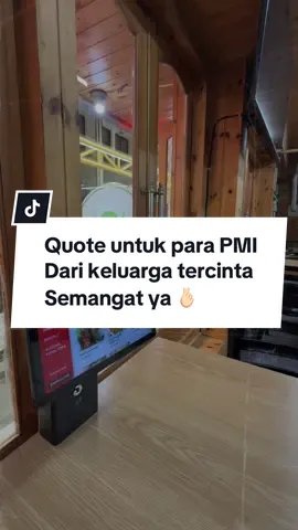 Semangat para PMI yang jauh dari keluarga tercinta Ini Quote mewakilkan kerinduan keluarga di kampung halaman #CapCut #pmikorea🇮🇩♡🇰🇷 #pejuangwon🇰🇷🇲🇨 #korea #jeju 