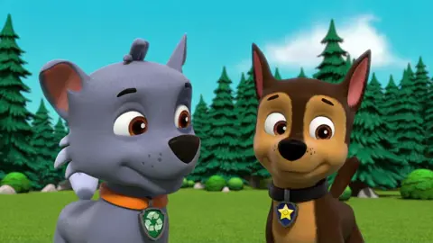 Chase x Rocky Forest Date #pawpatrolchase #pawpatrolrocky #chasexrocky #rockyxchase #chocky 