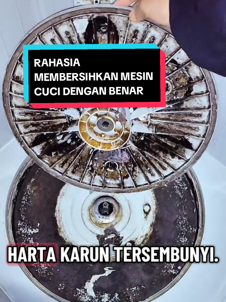 RAHASIA MEMBERSIHKAN MESIN CUCI DENGAN BENAR  #mesincuci #tutorial #tipsandtricks #fyp #lewatberandafyp 