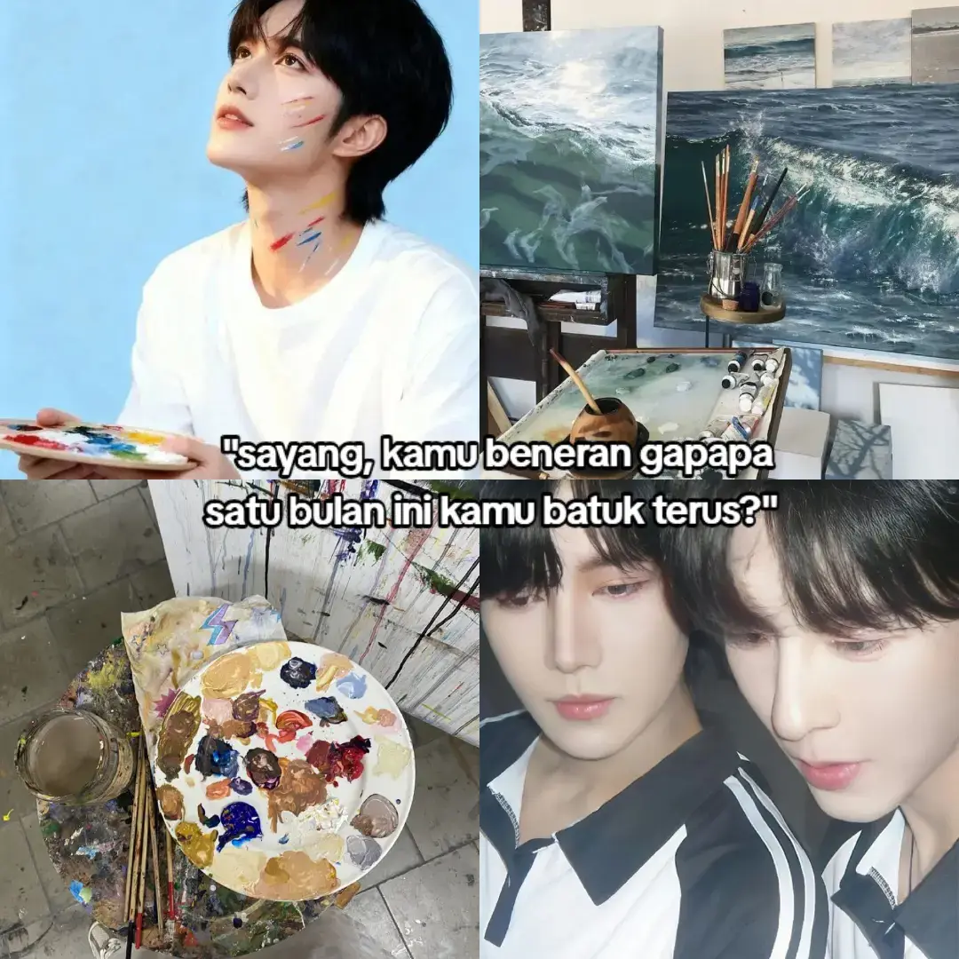 oneshot xingqiu abadi di setiap goresan kuas, di setiap warna yang diciptakan. kamu akhir dari perjalananku.  #huangxing #kipukaqiu #fyp #foryou #xingqiu 