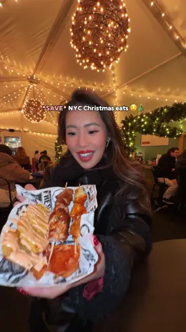 *SAVE* these must-try eats 🤫🍜 follow for more life inspo!  📍@Macy’s Herald Square Holiday Market @urbanspacemarkets  placed mentioned👇🏼 📍Biang Biang Noodles  📍Poffertes House  📍Munchy's  📍Ian's Cookie Jar by @imma_eat_this  📍Dippin' Chicken SEND THIS to who you’d go with...  #nycchristmas #christmasinnewyork #nycfoodie #nyceats #nycholidays        