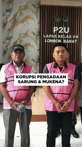 Anggota DPRD korupsi sarung sama mukena? 😱
 Kejaksaan Negeri Mataram menetapkan Ahmad Zaenuri (anggota DPRD Lombok Barat sebagai tersangka dalam kasus dugaan korupsi dana pokok-pokok pikiran (POKIR) tahun anggaran 2024. Selain Zaenuri, Kejaksaan juga menahan dua orang ASN Pemkab Lombok Barat berinisial DD dan MZ, serta satu orang dari pihak swasta berinisial R. Zainuri dan R sudah dilakukan penahanan.
  
 Para tersangka diduga menyelewengkan bantuan sosial berupa sarung dan mukena yang dialokasikan dari Dinas Sosial Lombok Barat. Penyidik juga menemukan adanya dugaan mark-up dan belanja fiktif. Kasus ini menyebabkan kerugian negara sebesar Rp 1,7 miliar.
  
 #Kejaksaan #Kejari #Mataram #Korupsi #KejaksaanTegas