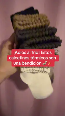¡Adiós al frío! Estos calcetines térmicos son una bendición 🧦✨#blackfriday 