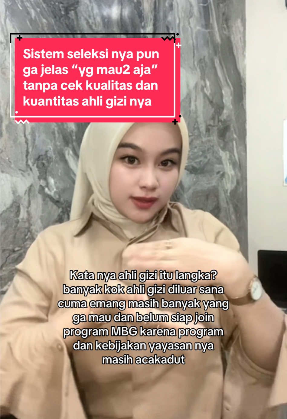 Bnyk ahli gizi jadi2an 😩😩 aku support bngt program ini cuma….#mbg #tranding #fypage 