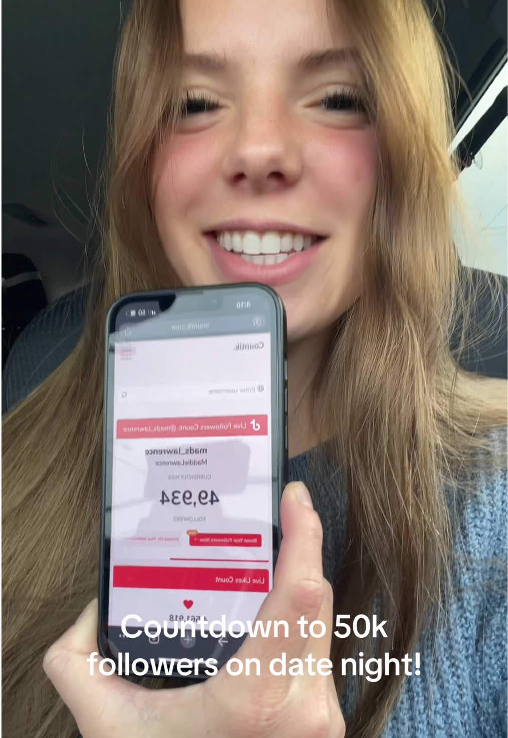 Come on date night with us! Also, we hit 50k! I love you all so much. Thank you for being here🥰 #datenight #50k #MomsofTikTok #3under3 #momanddad 