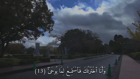 وَأَنَا ٱخۡتَرۡتُكَ فَٱسۡتَمِعۡ لِمَا يُوحَىٰٓ (سورة طه) #القارئ#ماهرالمعيلقي#قران#Quran  #اكتب_شي_توجر_عليه 