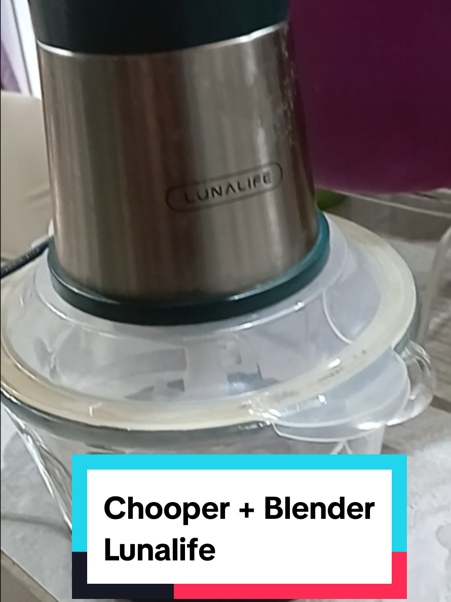 Chooper + Blender Lunalife... Rekommend banged bund.. Nyok lah gaskeun.. #lunalife #lunalifeindonesia #Blenderlunalife #chopperlunalife #fypシ 