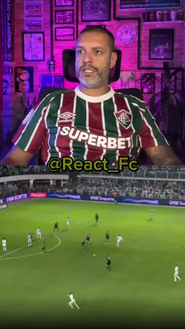 Reação do tricolor com o gol do Santos 😂😂 #react  #viral  #brasileirao  #santos  #palmeiras 
