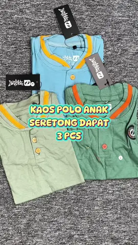 Kaos polo anak 1-12 Tahun
