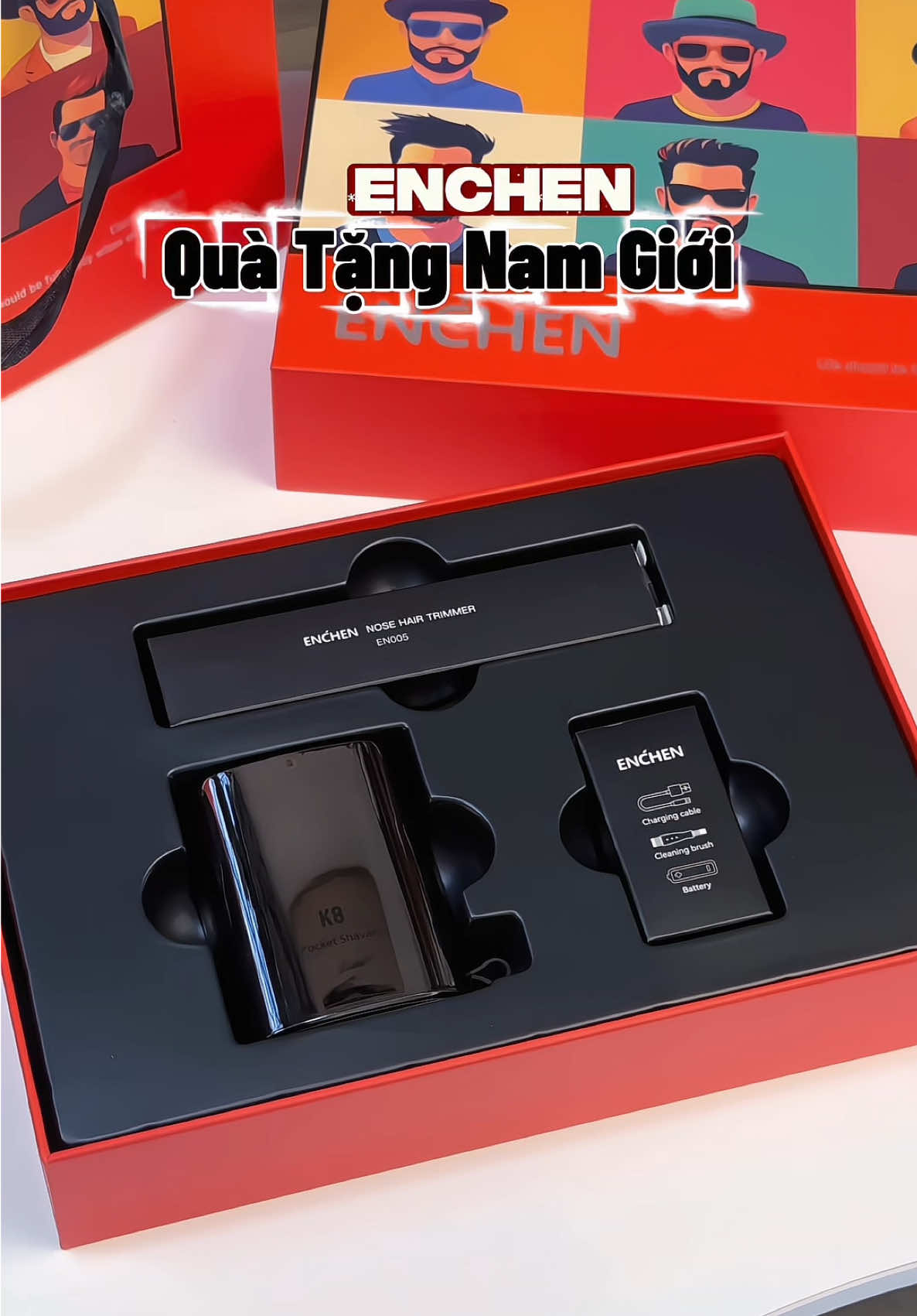 Một món quà vừa tâm lý vừa tinh tế cho chị em dành tặng cánh mày râu 😉 #enchen #maycaorau #maytialongmui #quatangnamgioi #imkunn 