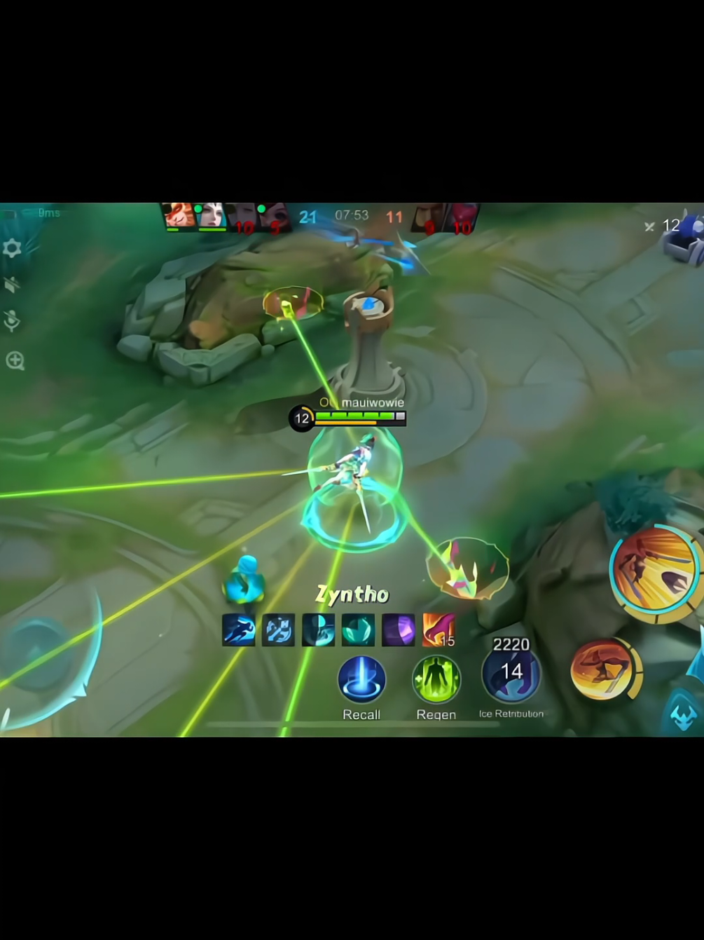 Siti naik paralayang #WinWithMLBB #MLBB 