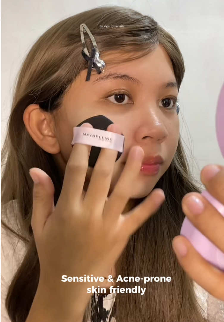 Achieved a soft, baby-like smooth skin with Maybelline’s Baby Matte Cushion! 👶🍼 @Maybelline New York PH  #MaybellineTapTapBaby #SuperstayBabyCushion #MaybellineSquad #MaybellinePH 