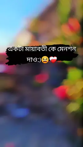 - একটা মায়াবতী কে মেনশন দাও..!!😫🙂❤️‍🩹 . #foryou #raihanckb #statusvideo #copylink #unfrezzmyaccount 