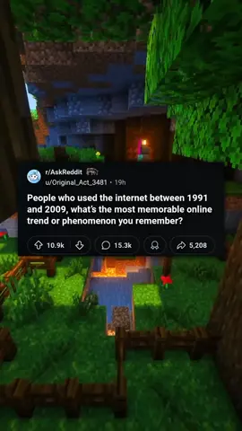 People who used the internet between 1991 and 2009, what’s the most memorable online trend or phenomenon you remember?#reddit #redditstories #usa #fyp #redditreadings 