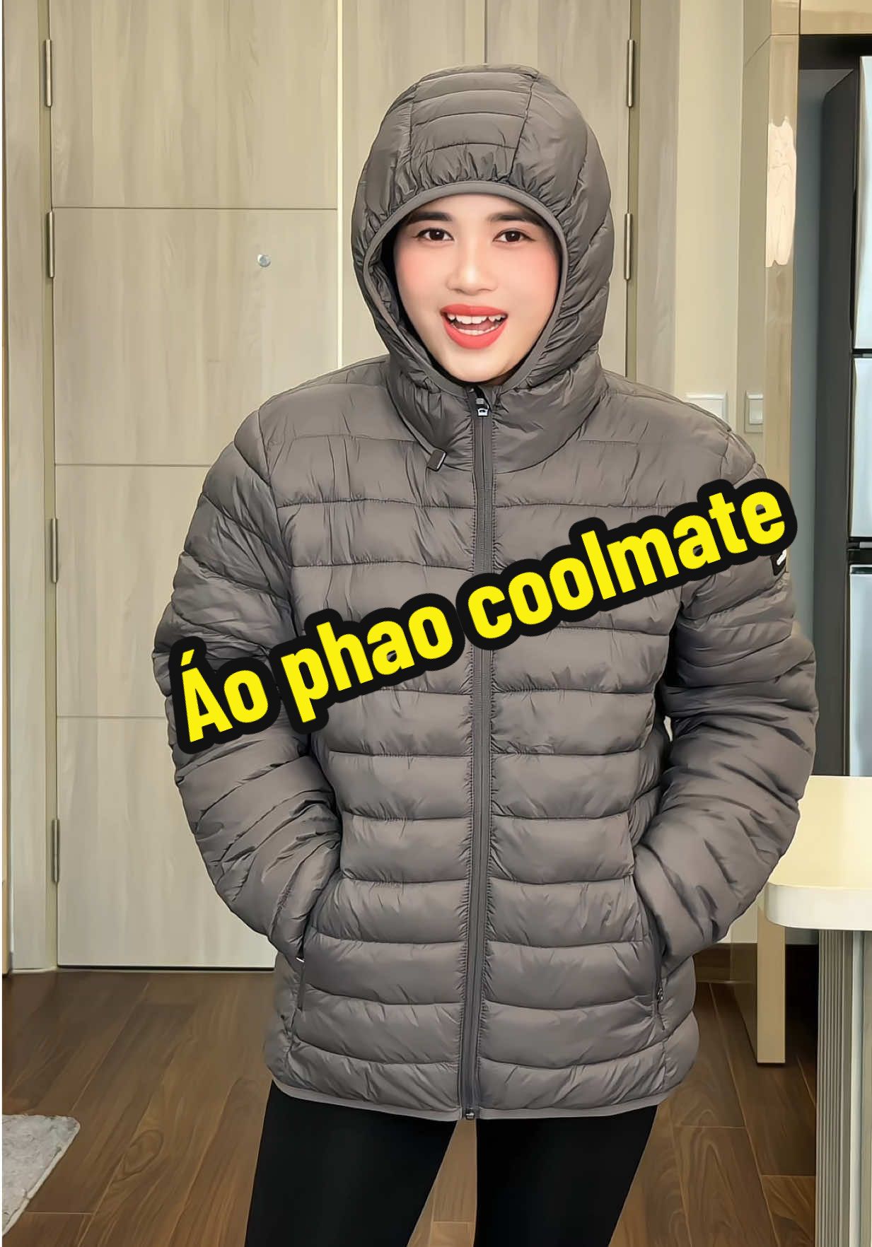 Nhẹ mà ấm các anh ạ . Áo phao nhẹ coolmate#kieugialinh #aophaonam #aokhoacnam #coolmate 