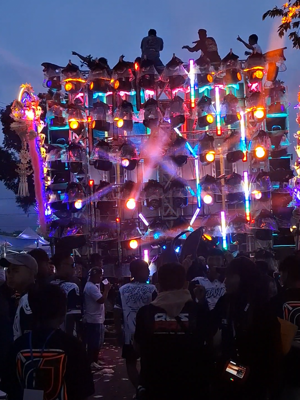 Pelangi pagi harii🤩🔥🔥              #fyp #linggarjatiaudio #sound #pesonagondanglegi #trending 