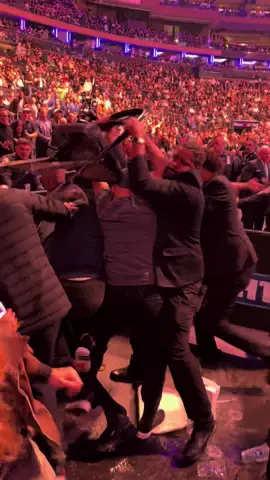 MASSIVE BRAWL AT #UFC322 BETWEEN ISLAM MAKHACHEV'S TEAMMATES AND DILLON DANIS 