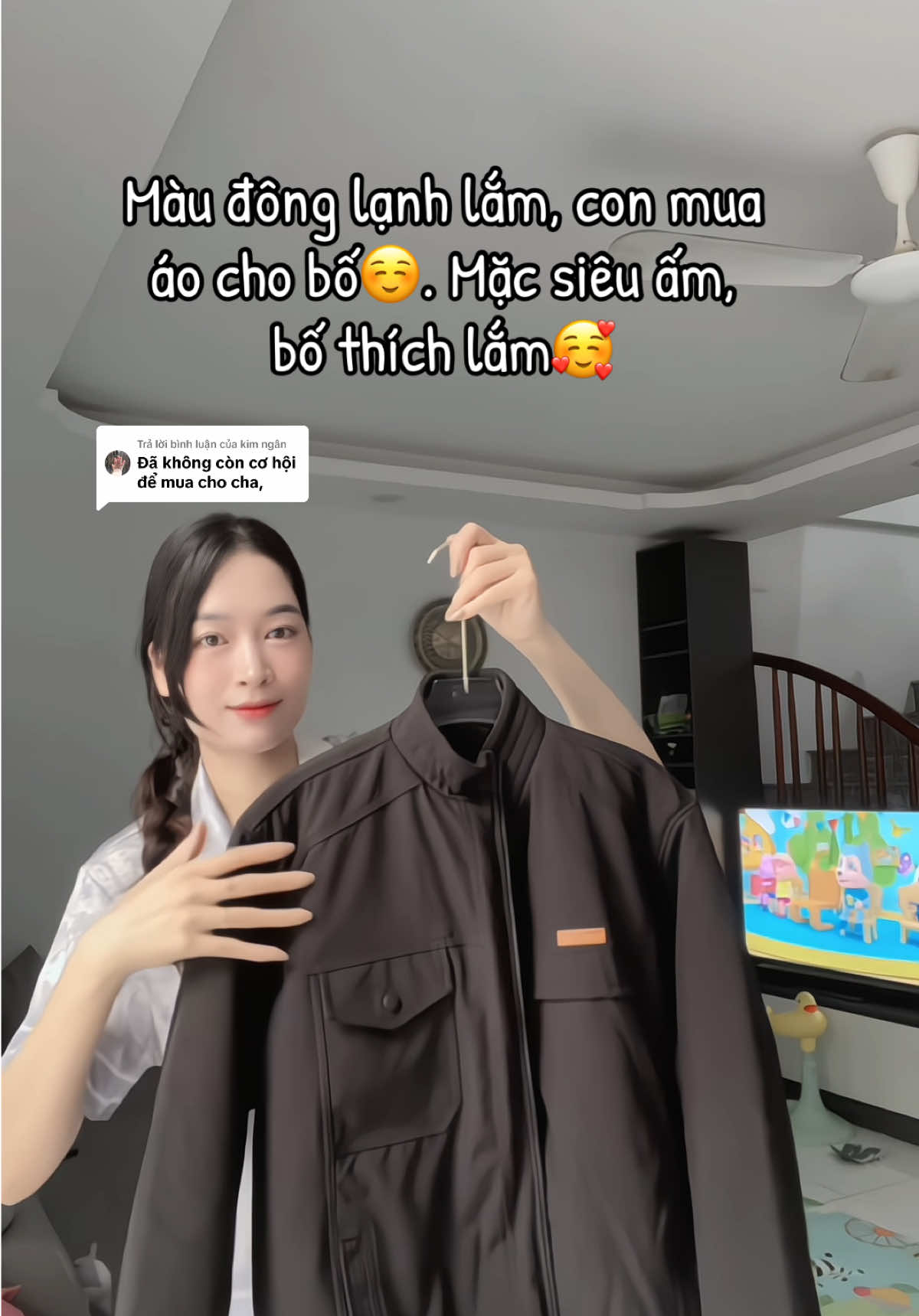 Trả lời @kim ngân ngày bé chỉ mong lớn thật nhanh, khi trưởng thành rồi thì lại ko còn bố nữa🥺🥺#fyp #aotangbo #aokhoactrungnien #xuhuong 