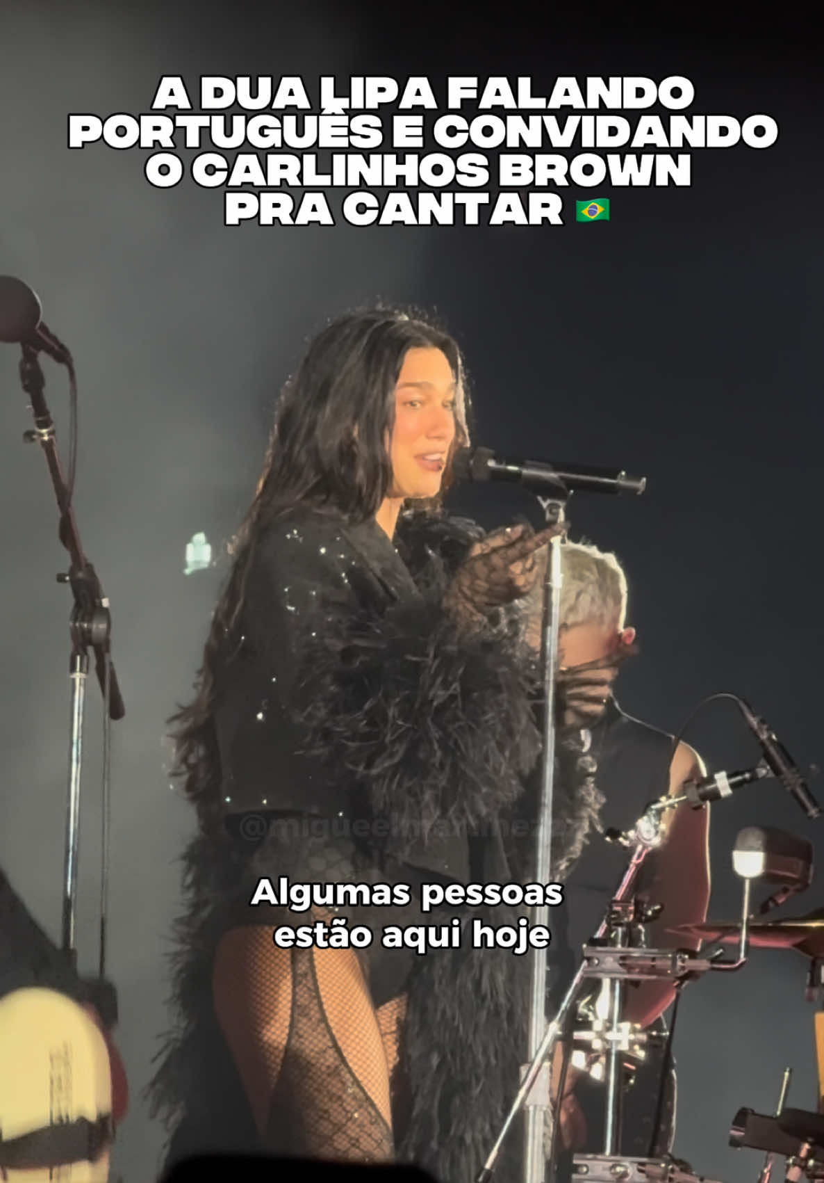 Meu Deus o português da Dua afiadíssimo☝🏻🤓 #dualipa #radicaloptimism #radicaloptimismtour 