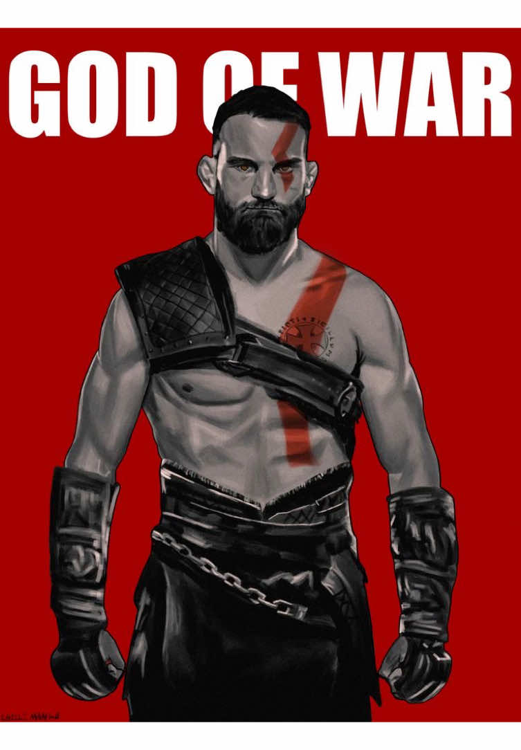 God of War! 🙅🏻‍♂️ #saintdenis #UFC #mma #nocaute 