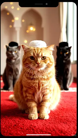 Oyen sedang sholat #catlover #fyppppppppppppppppppppppp #reels #ai #lucu 