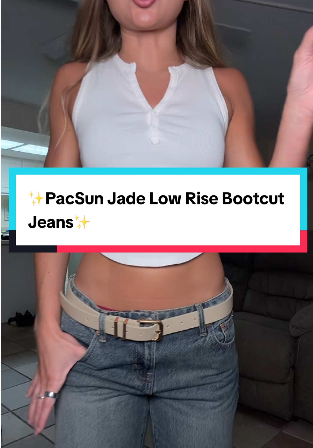 The PacSun Jade Low Rise Bootcut Jeans give that relaxed 2000s silhouette with a soft denim feel, a smooth hip-hugging fit, and a flare that makes your legs look long and effortless. #PacsunDenim #LowRiseFit #tiktokshopcybermonday  #tiktokshopblackfriday #TikTokShopCreatorPicks
