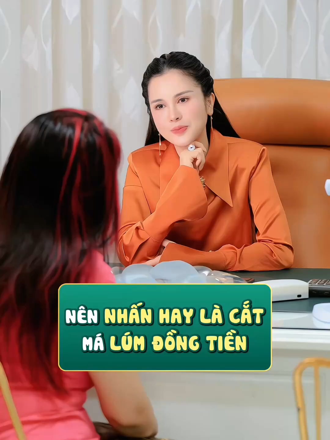 NÊN NHẤN HAY LÀ CẮT MÁ LÚM ĐỒNG TIỀN? #ceonhale #nhaleana #jtangelhospital #tuvanthammy #malumdongtien