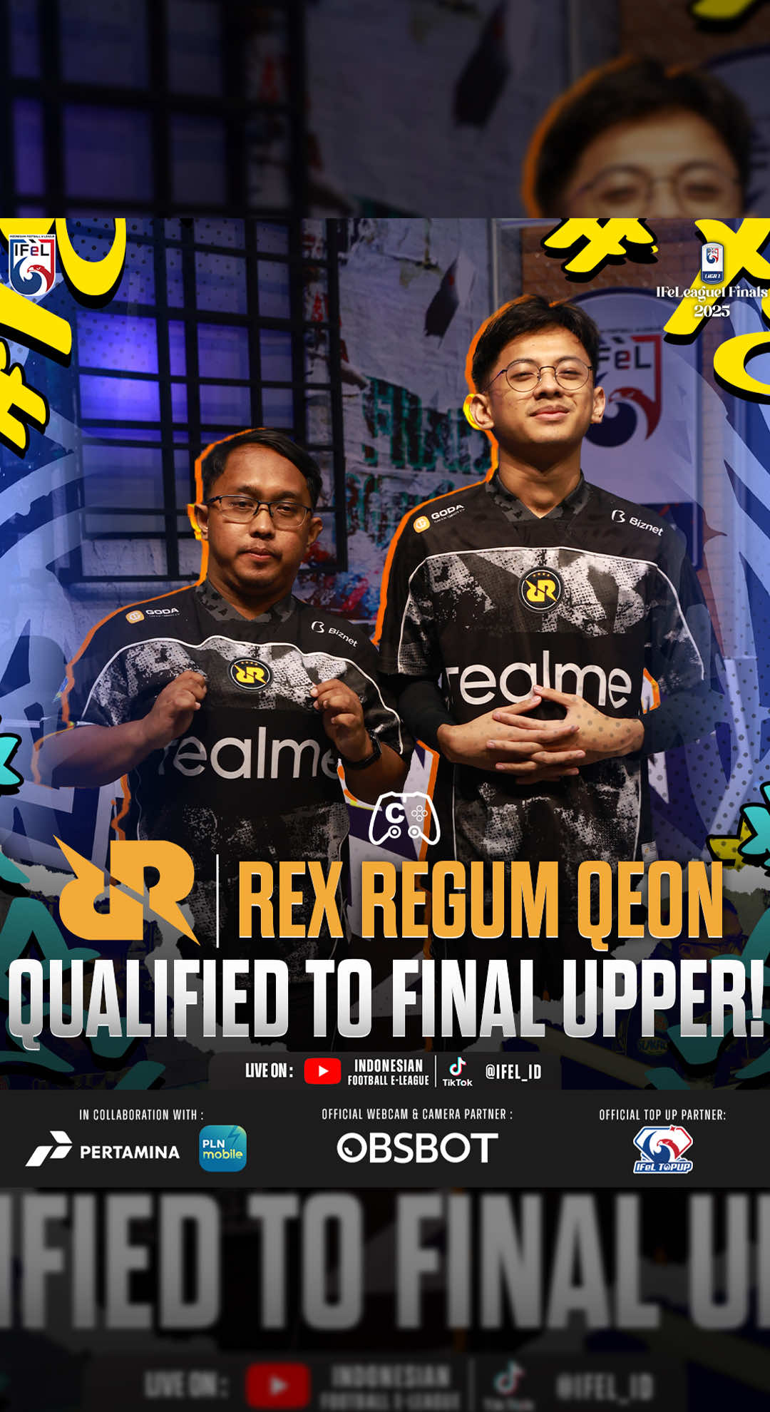 RRQ CONSOLE QUALIFIED TO FINAL UPPER‼️👑 #ifel #ifelditiktok #ifeleague1 #efootball2026 #stepupshowupstandout 