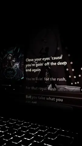 you’re livin’ for the rush, for that royal flush 🃏>> Losin’ Streak | Lyrics 🎧: Blake Roman, Sam Haft & Andrew Underberg 💿: Hazbin Hotel: S2 Soundtrack #hazbinhotel #lyrics #angeldust #fyp #monolyrx