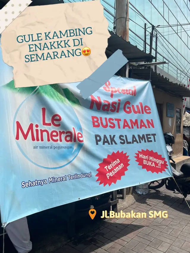 Baru nyicip gule kambing Pak Slamet dan… ASTAGA INI ENAK BANGET 😭✨ Kuahnya kental, bersih, ga ada bau-bau horor. Jeroannya komplit kayak hidup ideal wkwk. Cus coba sendiri, jangan cuma nonton!🤪 #kulinersemarang #gulebustaman #fyp #semarang24jam #gulekambing 