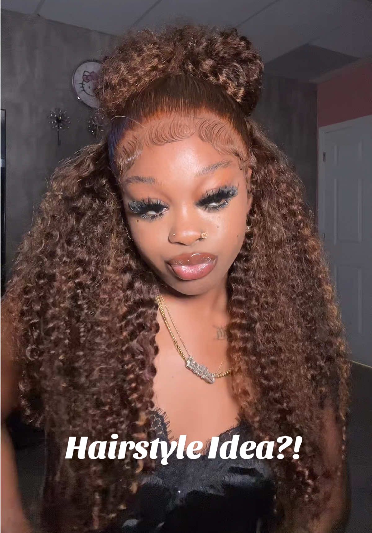 hair from @Megalookhair 😍 yellow shopping cart to shop! #fypシ #wiginfluencer 