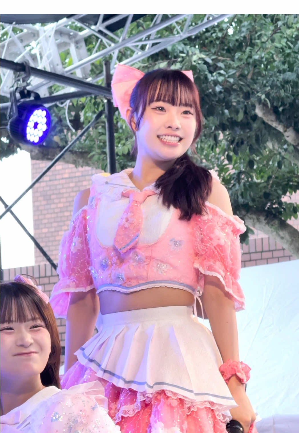 目を細めてにこって笑うところ可愛すぎる😣❤️⟡꙳ #pixelribbon #ぴくりぼ #ゆぴえな #アイドル #黒崎萌  ❤️@黒崎 萌(Pixel Ribbon) 