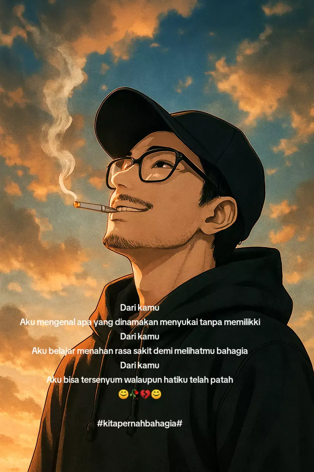 Semua berawal dari kamu...dan berakhir dari kamu.... #kitapernahbahagia 