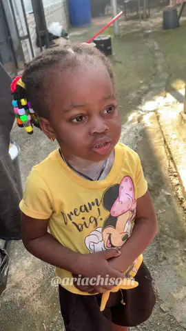 Give me chicken na.😪😪 Please follow my backup account @Aria Backup Account  #funnykids #babytiktok #kidsvideosforkids #funnybaby #auchi