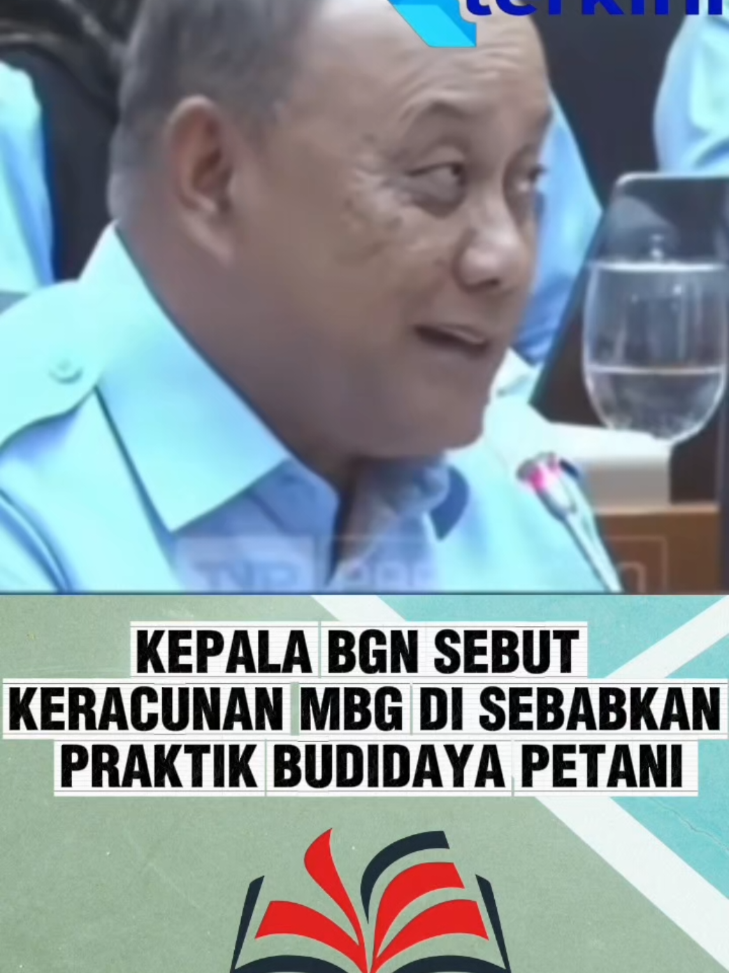 kepala BGN sebut k3r4cunan MBG di sebabkan praktik budidaya petani.#fyp 