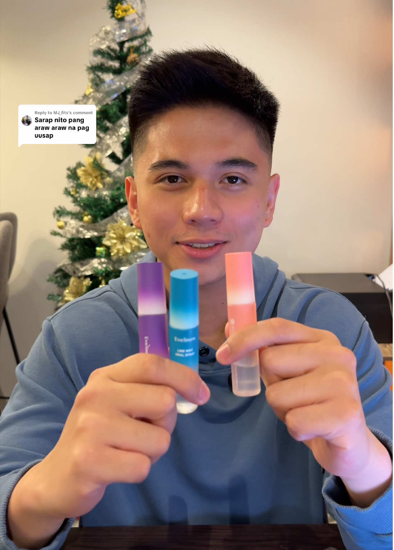 Replying to @MJ_fits Evo Snow Mouth Spray  #blueberry #oralspray #evosnow #mouthspray #evosnowmouthspray 