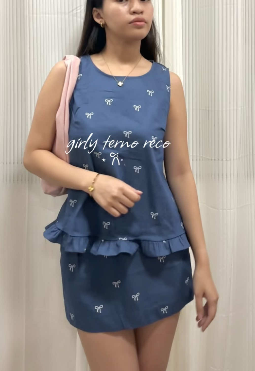 + you can pair the top & skirt with other clothing pieces✨ #ternooutfit #topandskirt #ternoset #outfit #outfitrecommendation 