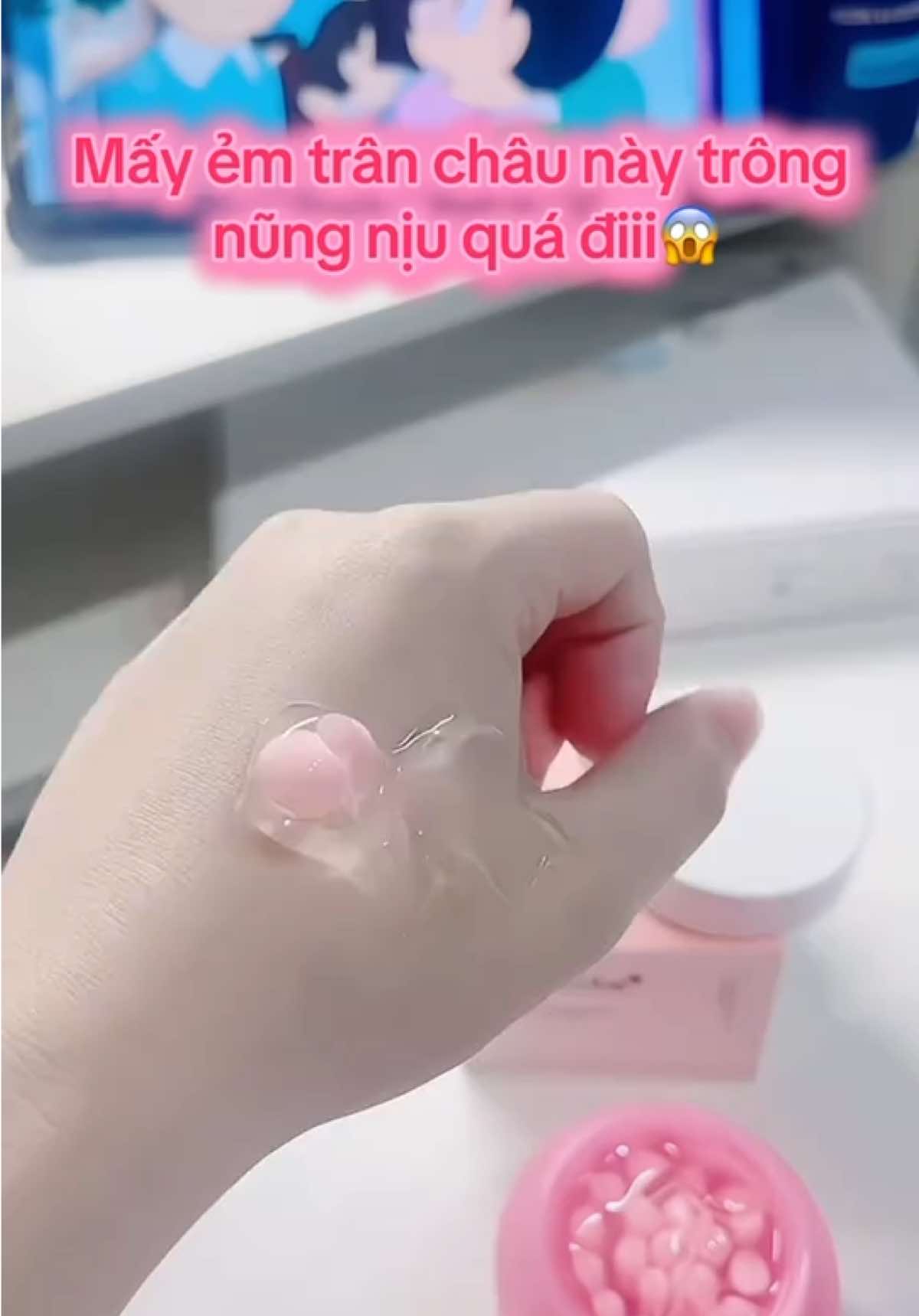 Kem dưỡng dành cho da lão hóa medicube PDRN Pink Collagen Capsule Cream #medicube  #sansalehalinh #xuhuongtiktok #viralvideo #halinhofficial 
