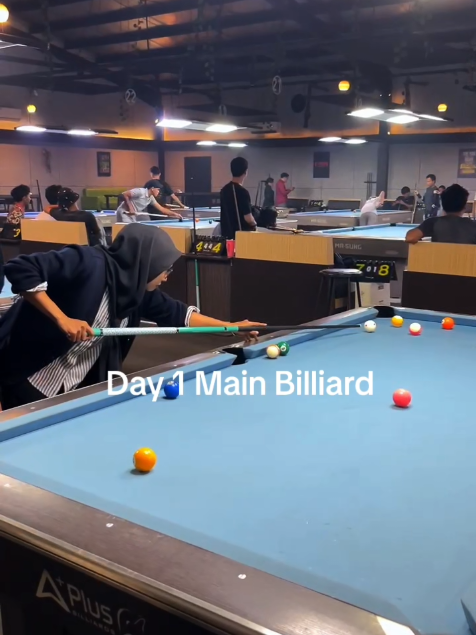 main karambol aja main karambol😭😭😭#day1 #billiards 
