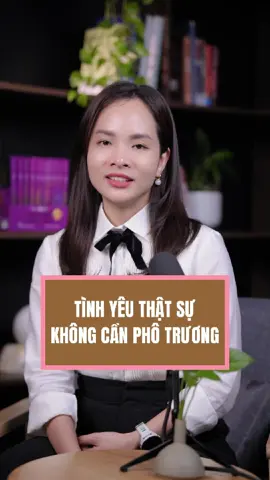 Tình yêu thật sự không cần phô trương  #huyenvn #tranthuhuyen #baihoccuocsong