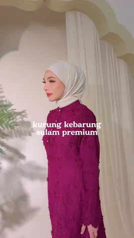 widuri kurung nii memang labuh dan sulam dia premium tau korang ❤️❤️ #bajukurung #bajukendurikahwin #bajukurungmurah #barangviral #affiliatetiktok