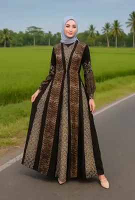 #gamisstyle #muslimstyle #fashionmuslim #gamismurah #fyp 