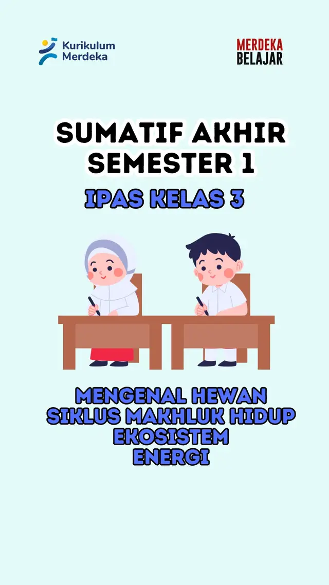 Halo Bapak/Ibu Guru,butuh referensi soal asesmen di link bio ya 🙏🏽😊