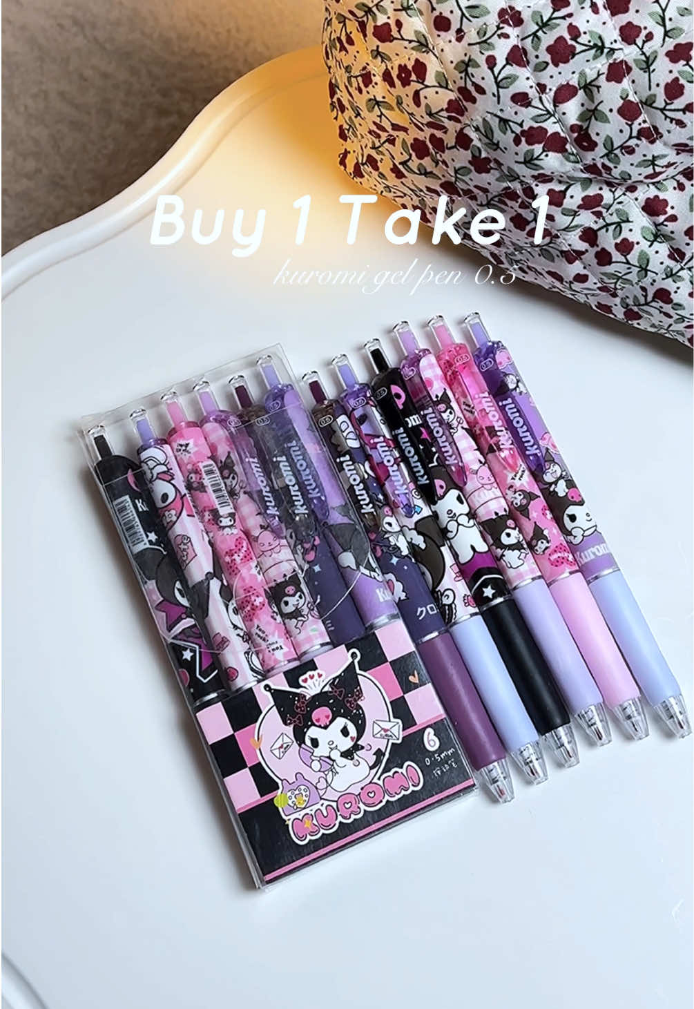 Add a dash of attitude to your notes with the Kuromi 0.5 gel pen! Smooth, bold, and super cute, it’s the perfect partner for journaling, doodling, or schoolwork. Whether you’re taking quick notes or decorating your planner, this pen brings Kuromi’s playful charm to every page. A tiny touch of chaos made adorable.” #kuromigelpen #gelpen #cutepen #ballpen #pen 
