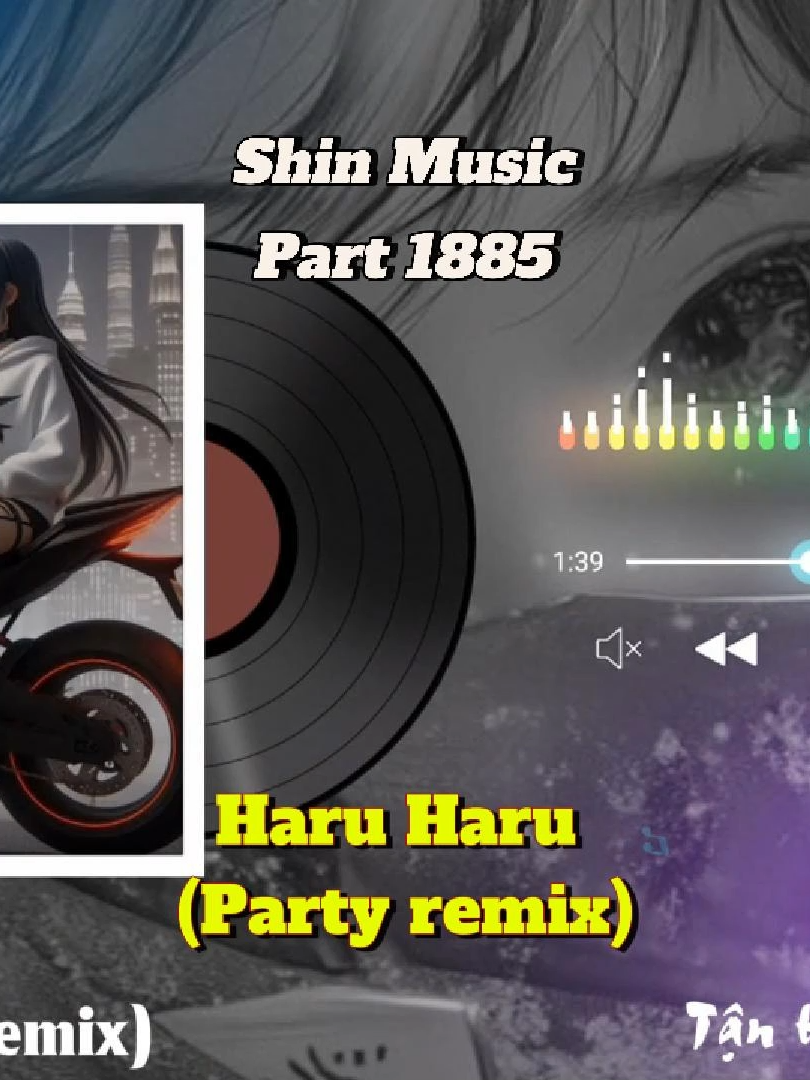 Haru mix no vocal cuốn - Haru Haru (Party remix) - Part 1885 #shinmusiccc #chill #trending #haruharu #partyremix