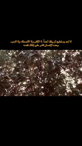 لا أحد يستطيع أن ينقذ أحداً، لا الكتب ولا الأصدقاء ولا الحب، وحده الإنسان قادر على إنقاذ نفسه#كيارة_جنوب_الموصل #fyp #العراق 