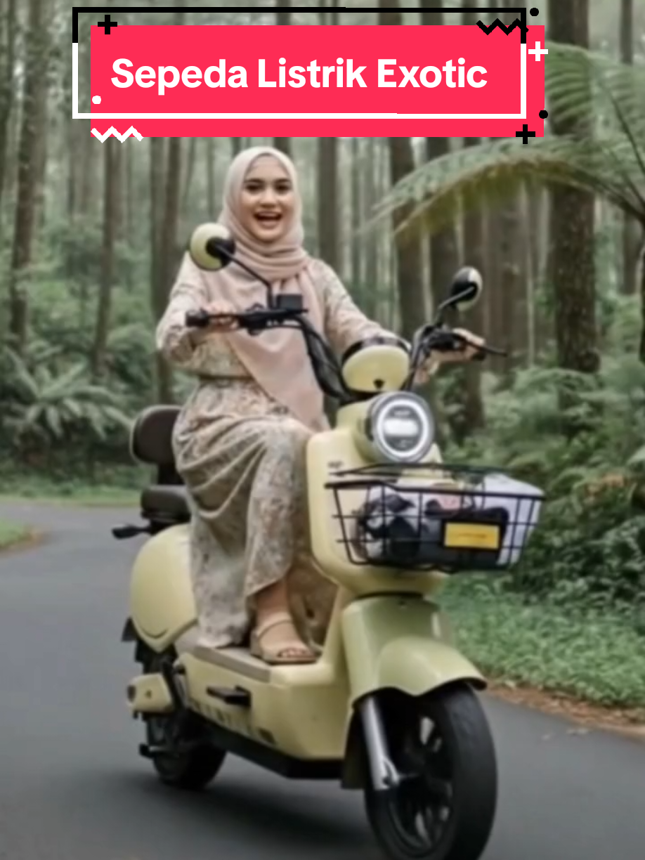Sepeda motor listrik Exotic Stinger #creatorsearchinsights #motorbike #motorlistrik #SepedaListrikMurah #sepedalistrik 