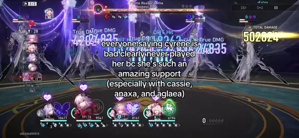 everyone here has thier signature btw #HonkaiStarRail #hsr #cyrene #hoyoverse #hoyocreators 