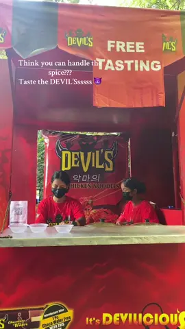Yummy and spicy noodles DEVILS tasting here in Apollo #apollointernationalcollege #foryou #devilsnoodles @devilsnoodles 