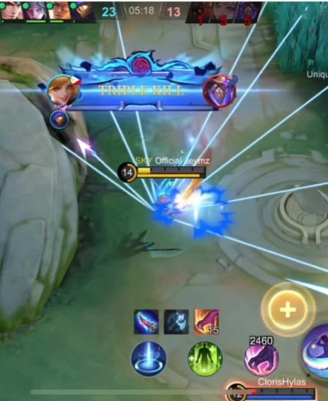 Never search “Gatas” 🥛😰 #MLBB 